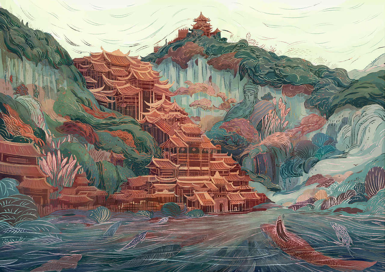 遇见山海九黎 - 原创作品 - 站酷(zcool)