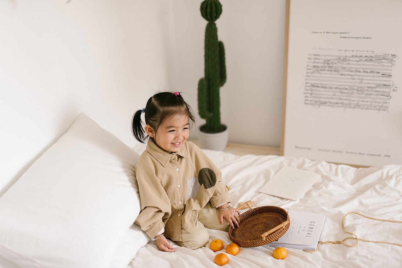 糖果色的秋天,甜甜的你