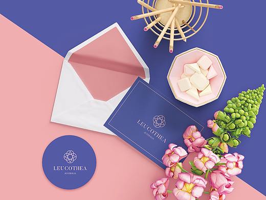 澳洲进口化妆品Leucothea品牌logo包装设计