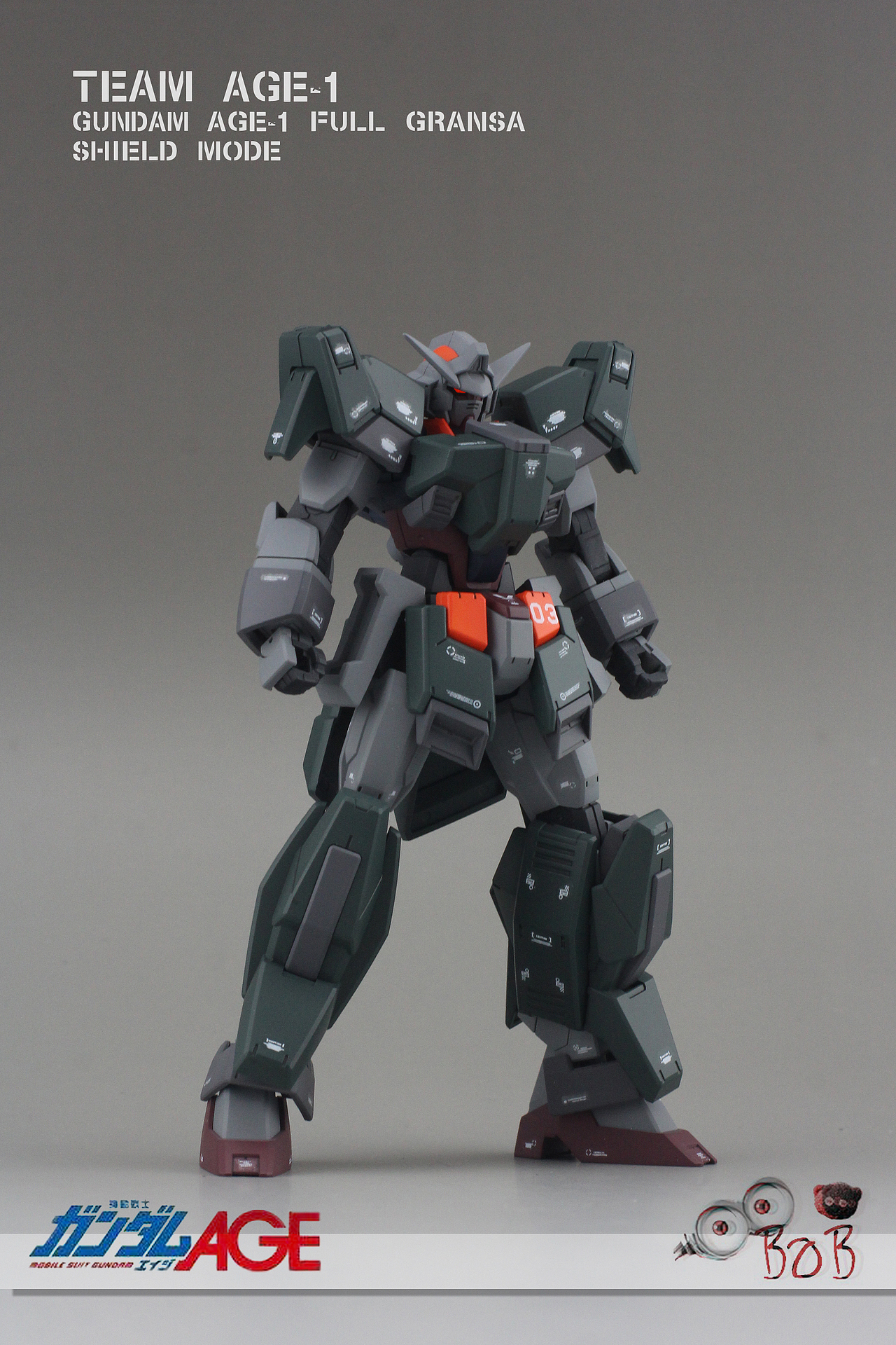 HG GUNDAM AGE-1 FULL GRANSA SHIELD MODE（圖ZMTI0MzA1MzE2） - 手辦/模玩 - 站酷設(shè)計(jì)師BOB_Hobby原創(chuàng)素材 - 站酷ZCOOL