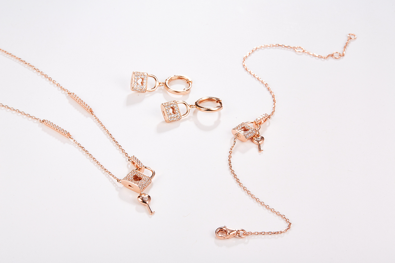 商业组合珠宝场景图摄影拍摄