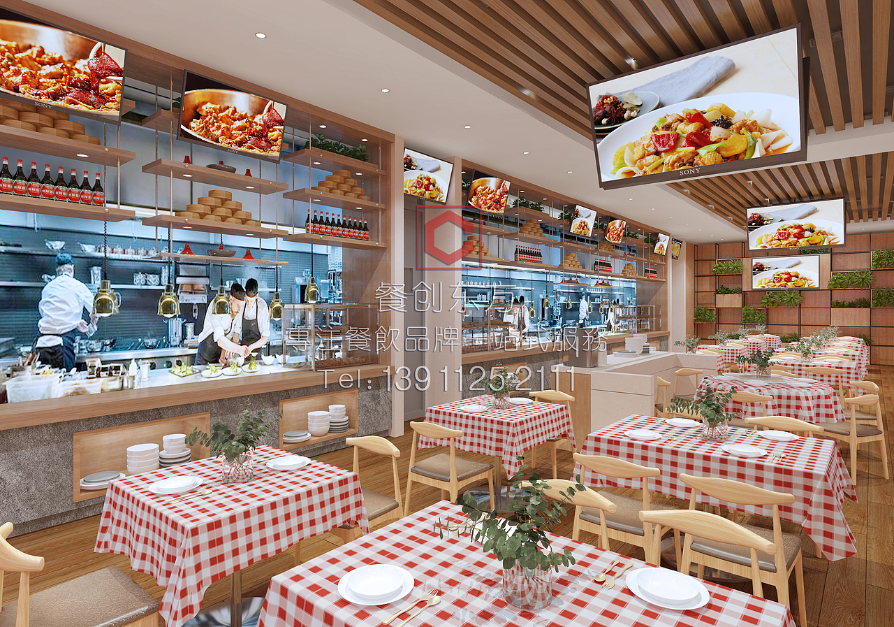 西贝莜面村店面设计