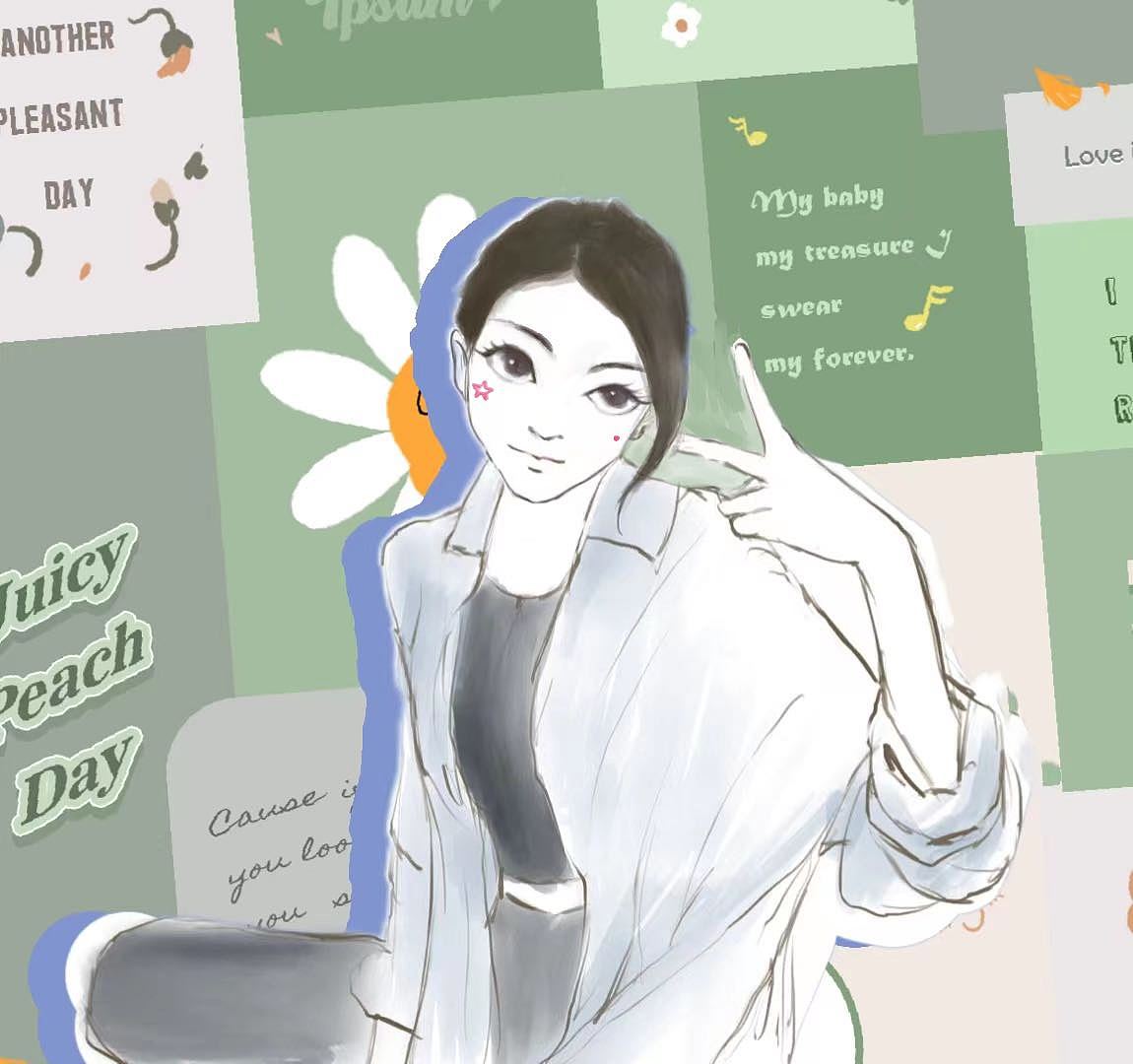 头像（图ZMzA0MDY0NDA0） - IP形象 - 站酷设计师槿上fern原创素材 - 站酷ZCOOL