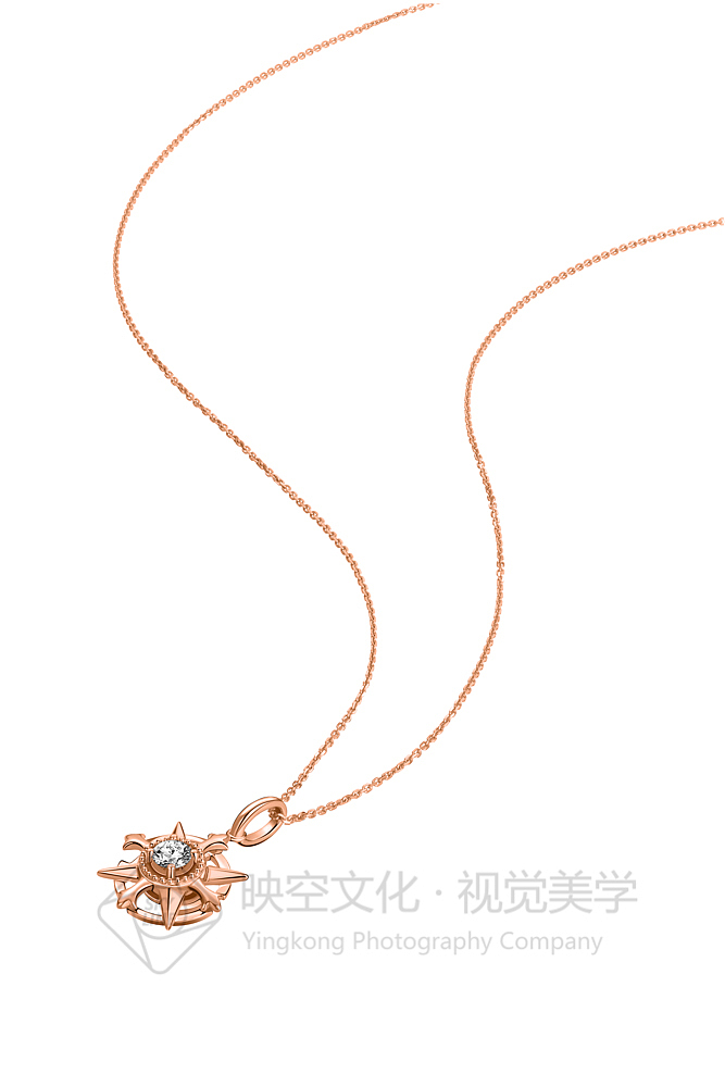 周大福珠宝项链拍摄KV级产品拍摄