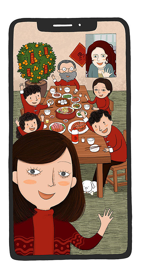 翡翠公园部分插画