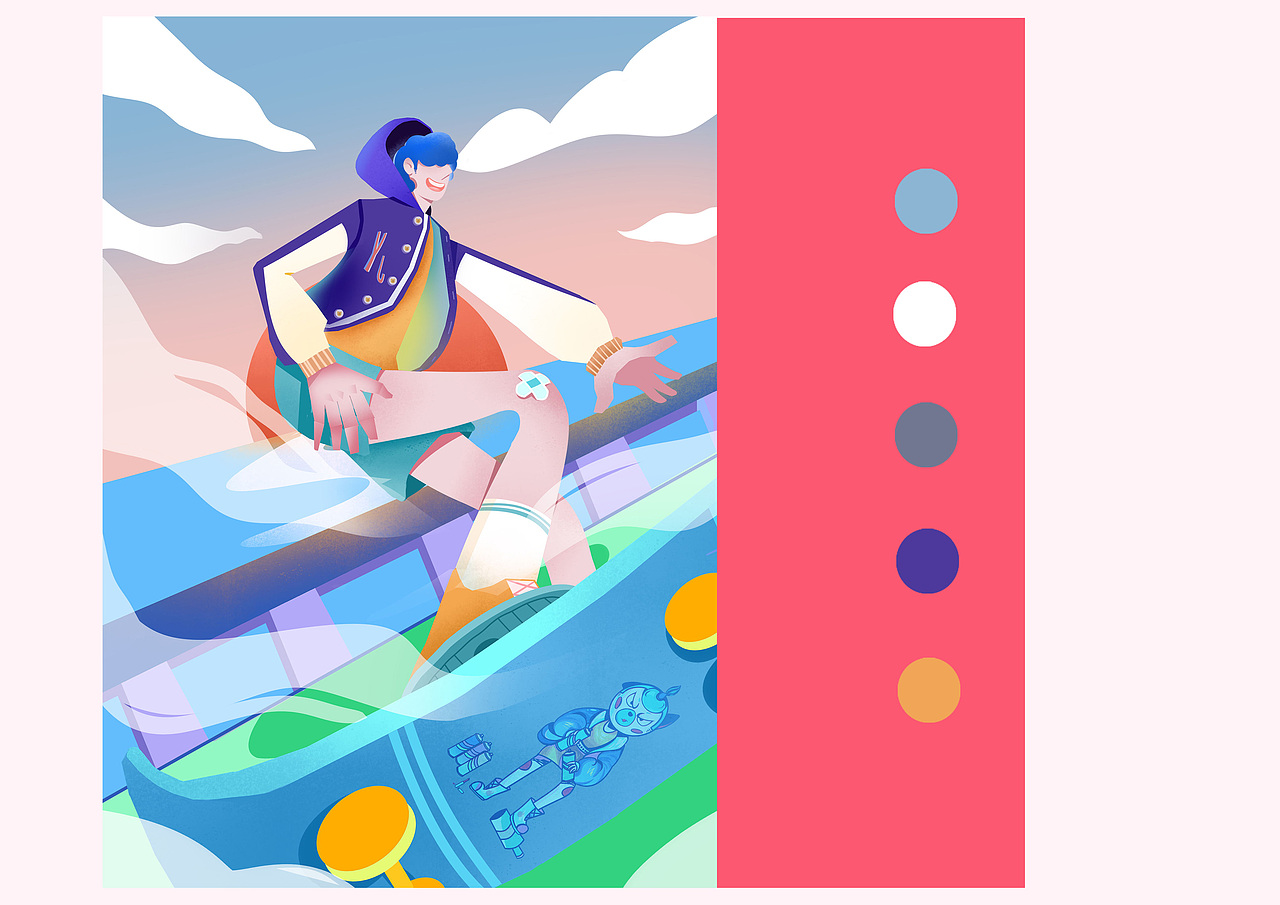 插画作品集（图ZMjc1NzU5MDEy） - 商业插画 - 站酷设计师暖冬的向日葵原创素材 - 站酷ZCOOL