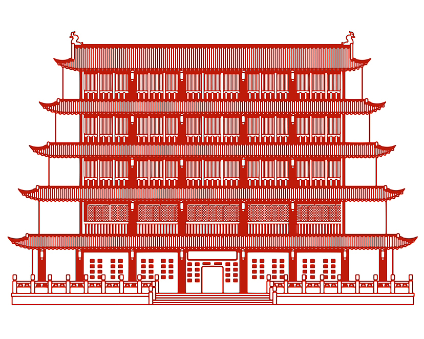 原创剪纸中国传统古建筑/非遗剪纸（图ZMzQ1ODg0NDY0） - 商业插画 - 站酷设计师晚风在画画原创素材 - 站酷ZCOOL