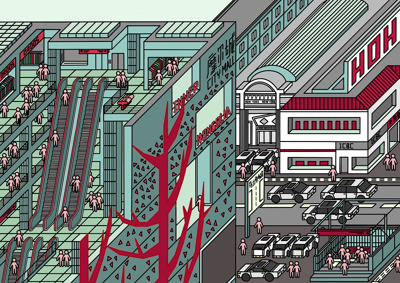 《东影路纪实》（图ZMTQxMjE1ODc2） - 创作习作 - 站酷设计师云雪蛟Dragon原创素材 - 站酷ZCOOL