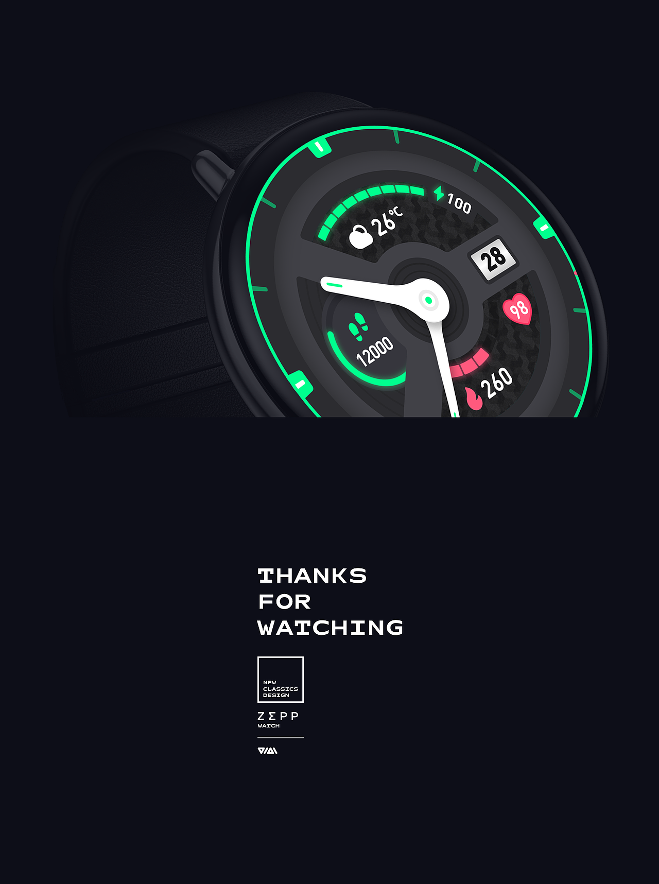 华米ZEPP表盘设计 NEW CLASSICS