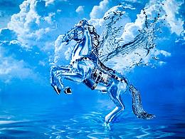 水晶马