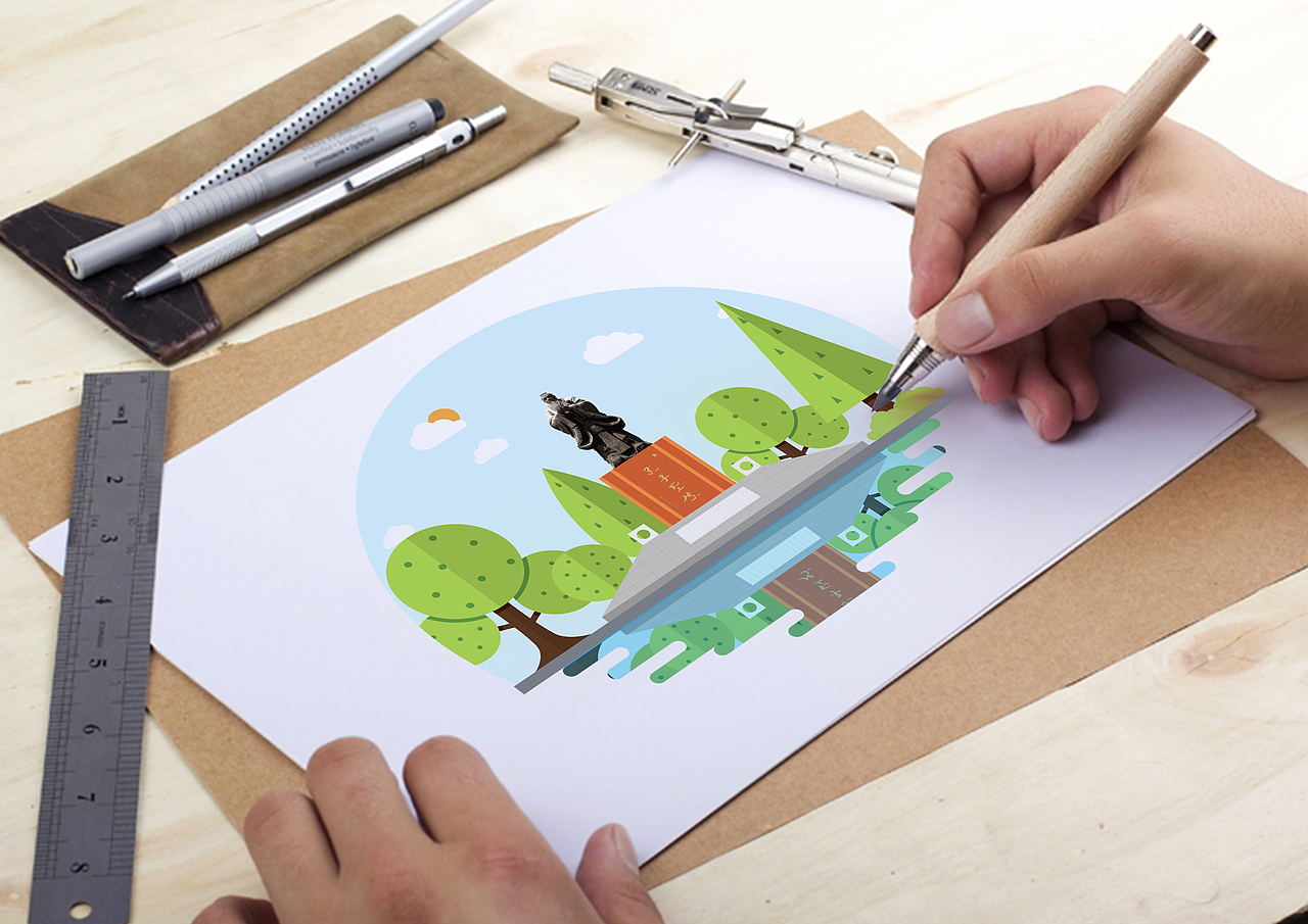 纪念品设计（图ZMTY3NjU4ODEy） - 图案 - 站酷设计师白羊星星原创素材 - 站酷ZCOOL