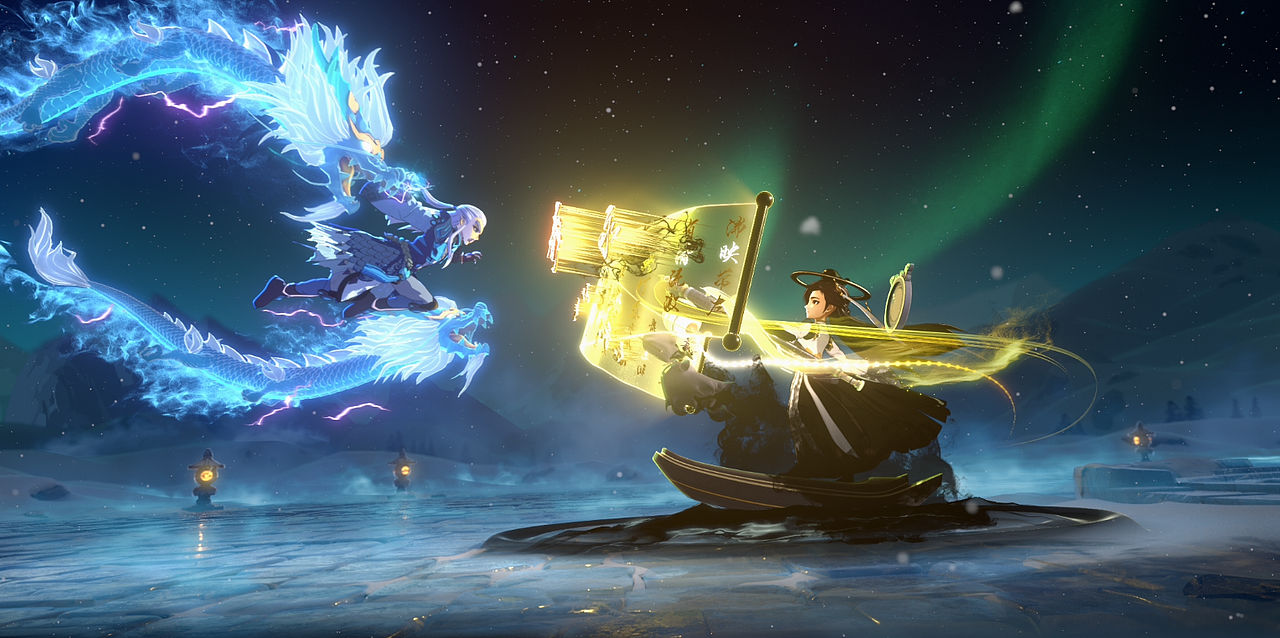 大话西游手游"万兽比斗"cg宣传片三维部分