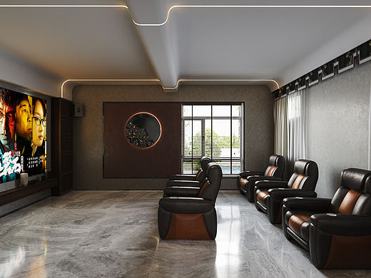 桃花源别墅私宅-新中式设计