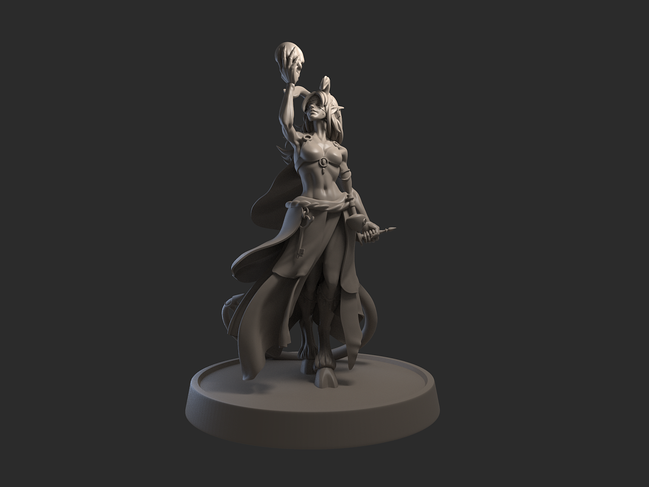 魔人女巫tieflingwitch