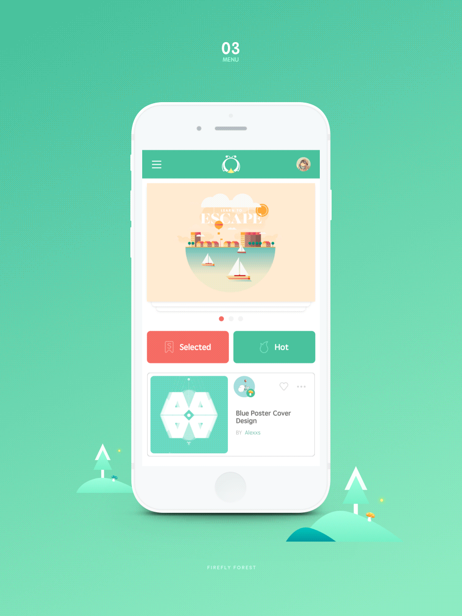 萤火森林APP（附ICON下载）（图ZNTM0NzE0NDQ=） - APP界面 - 站酷设计师星恒JZH原创素材 - 站酷ZCOOL