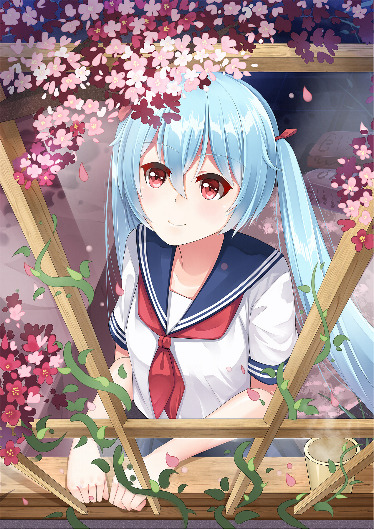 樱吹雪|动漫|其他动漫|凤梨在接稿 - 原创作品 - 