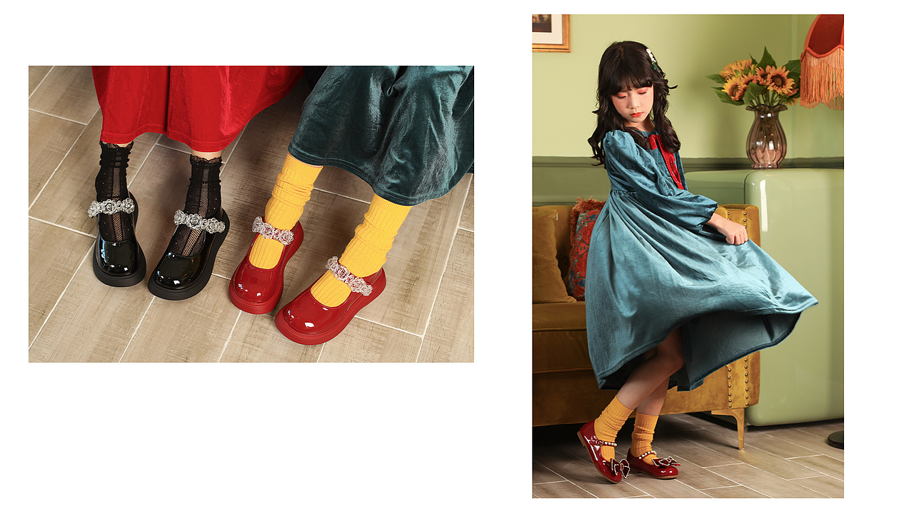 电商摄影 | 复古小皮鞋秋冬童鞋拍摄|摄影|人像摄影|水桶先生 - 原创