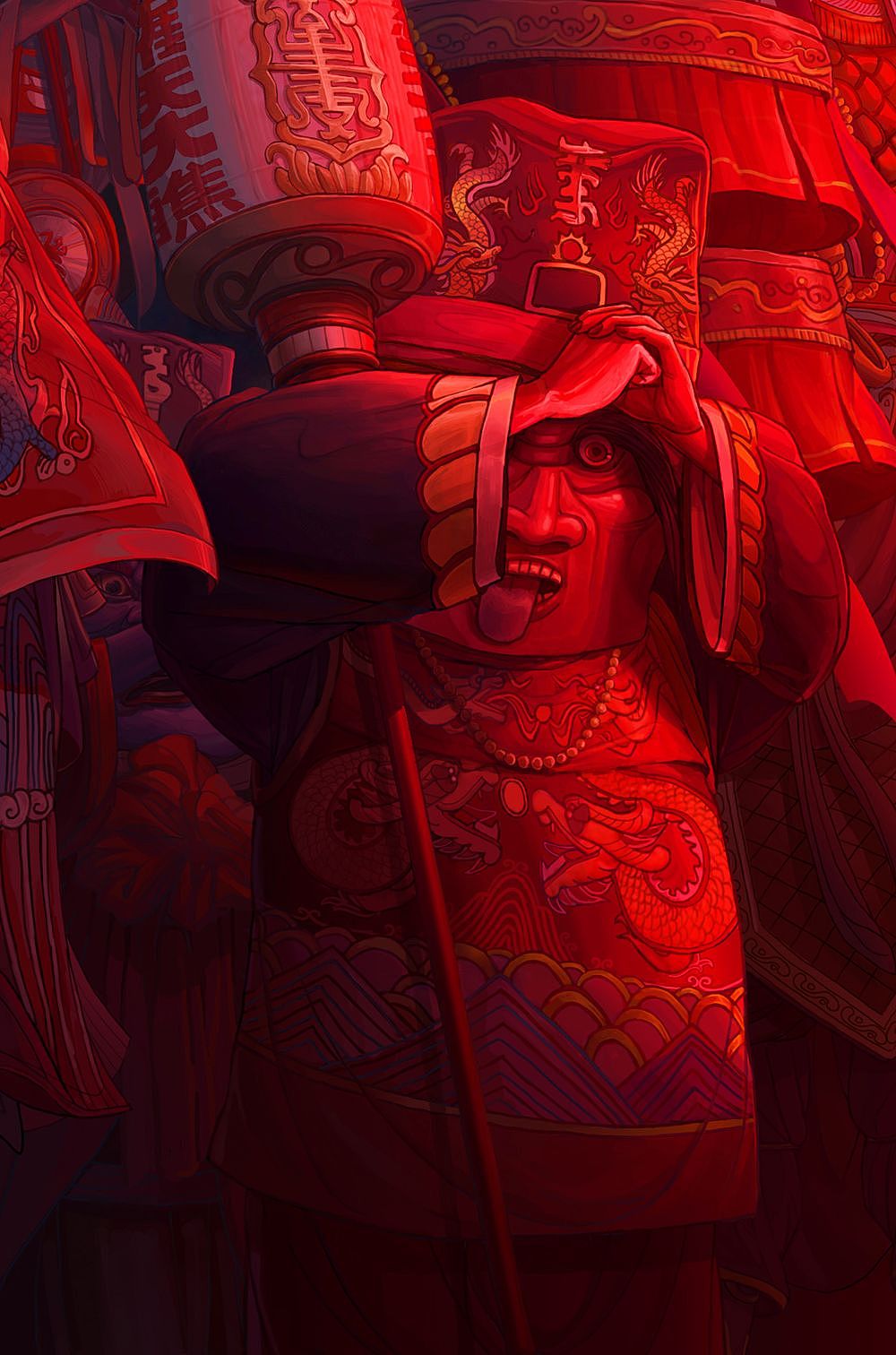 罗天大醮(镜头一)（图ZMzU4MDIxODk2） - 概念设定 - 站酷设计师徐子晖cicman原创素材 - 站酷ZCOOL