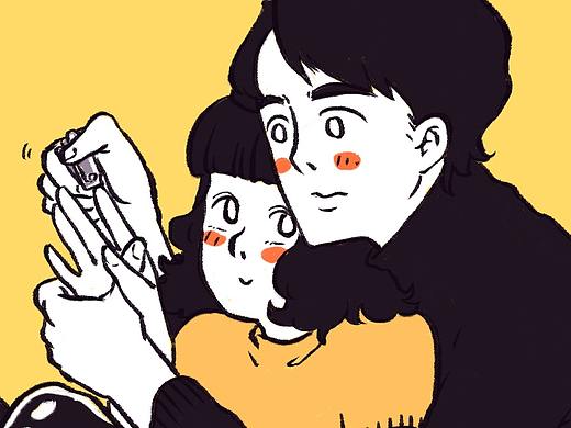 #狗粮小卖部#恋爱小漫画第一批九张