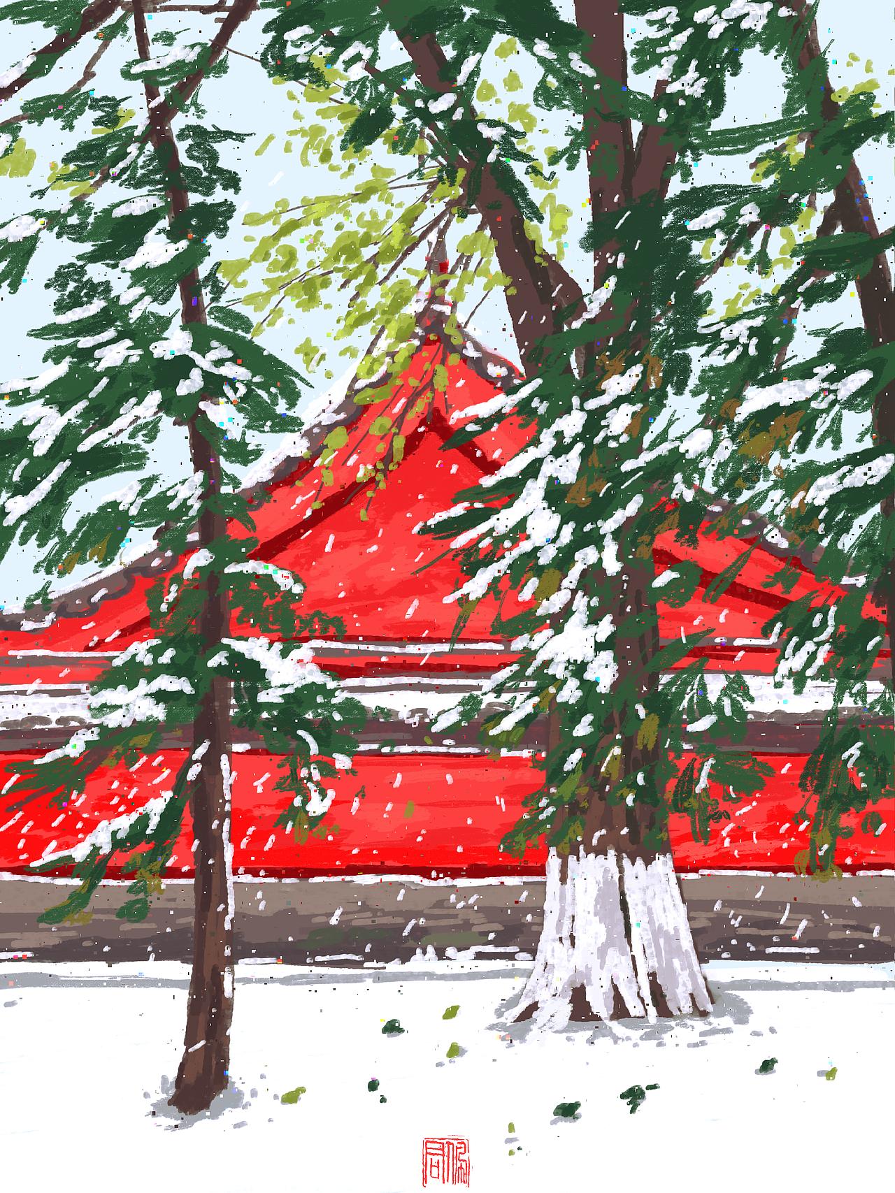 2021年度Fangpeii插画合集(图ZMjgyMzM2NzA0) - 创作习作 - 站酷设计师Fangpeiii原创素材 - 站酷ZCOOL