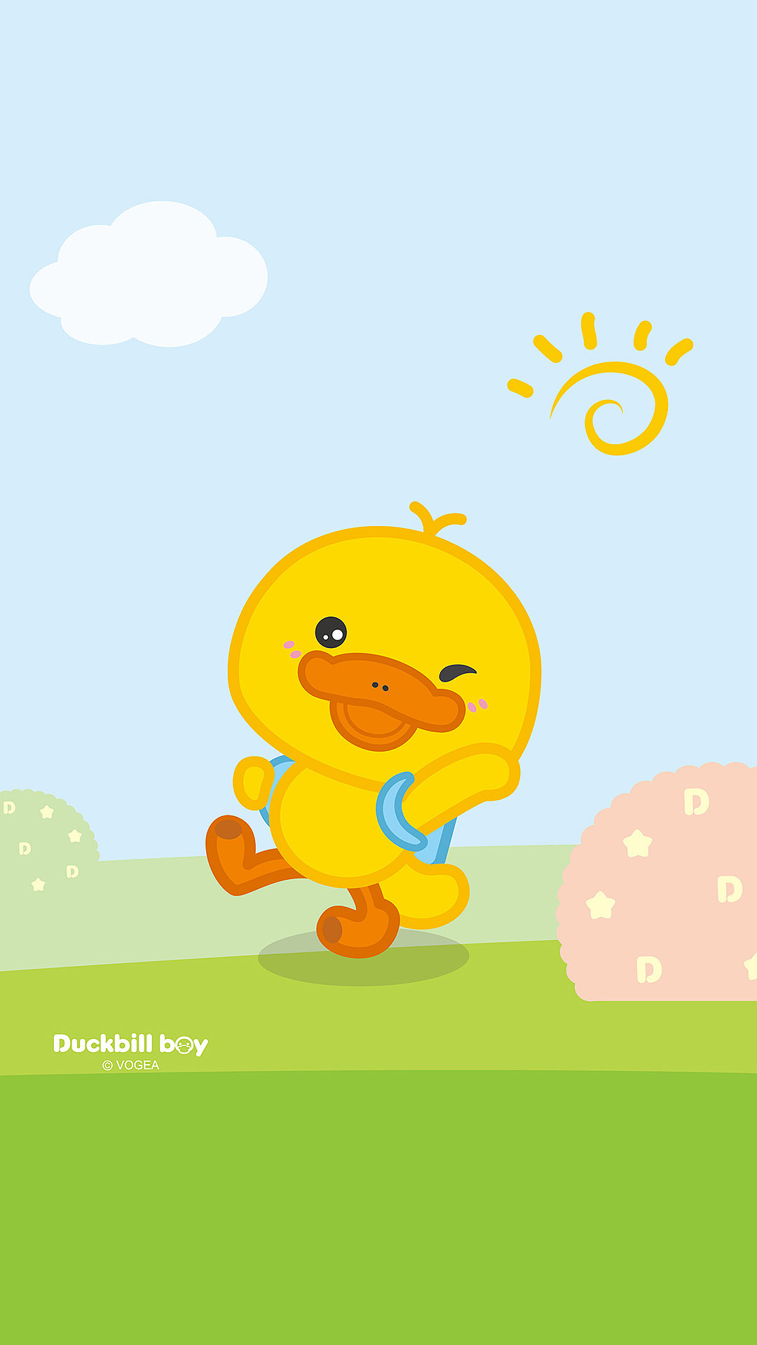 鸭嘴兽男孩q萌壁纸-远游