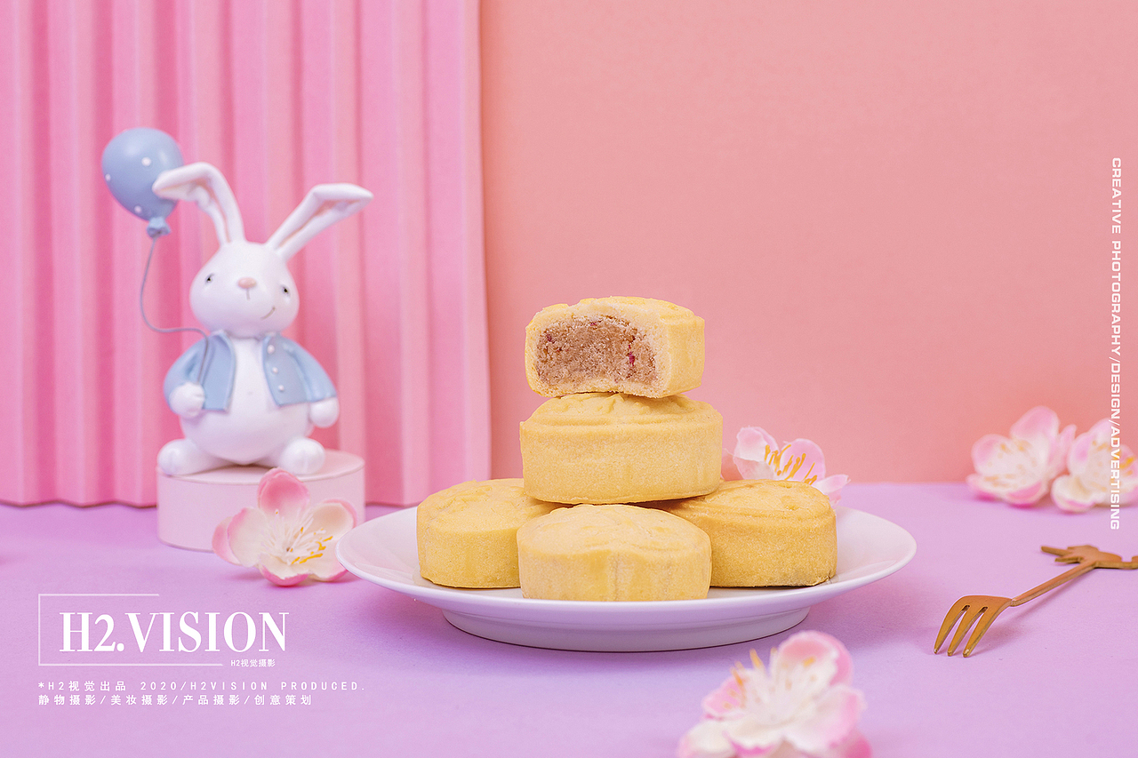 桃花酥 零食点心拍摄 X H2视觉摄影