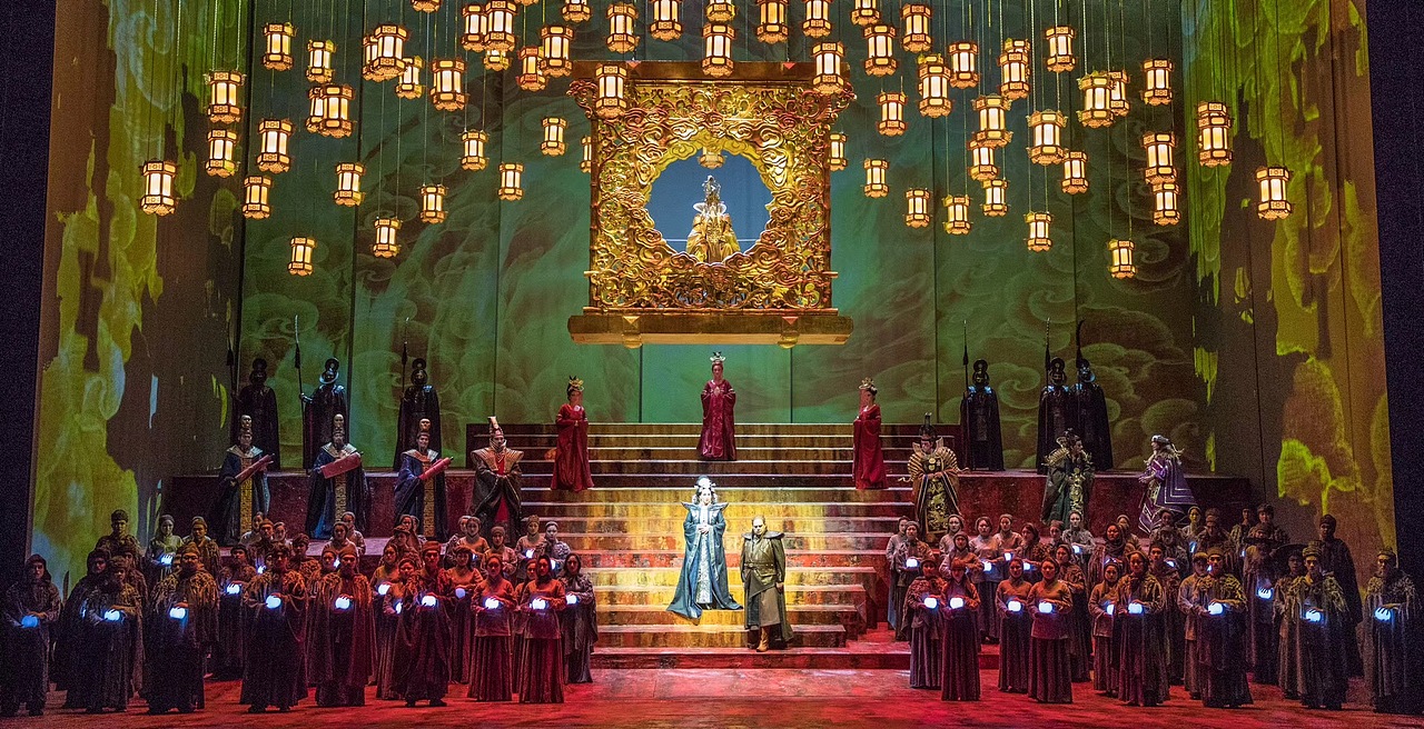 贺冰凇原创：普契尼歌剧《图兰朵》原创海报设计！（图ZOTY0MTIyMTI=） - 海报 - 站酷设计师贺冰凇原创素材 - 站酷ZCOOL