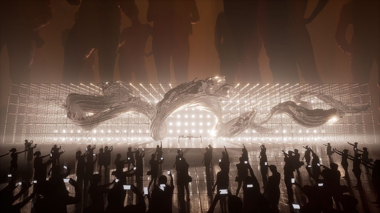 OPPO RENO 造乐节 UE5 DMX舞台