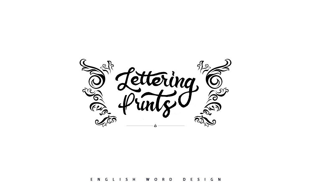 English design NO.2__弘后字设