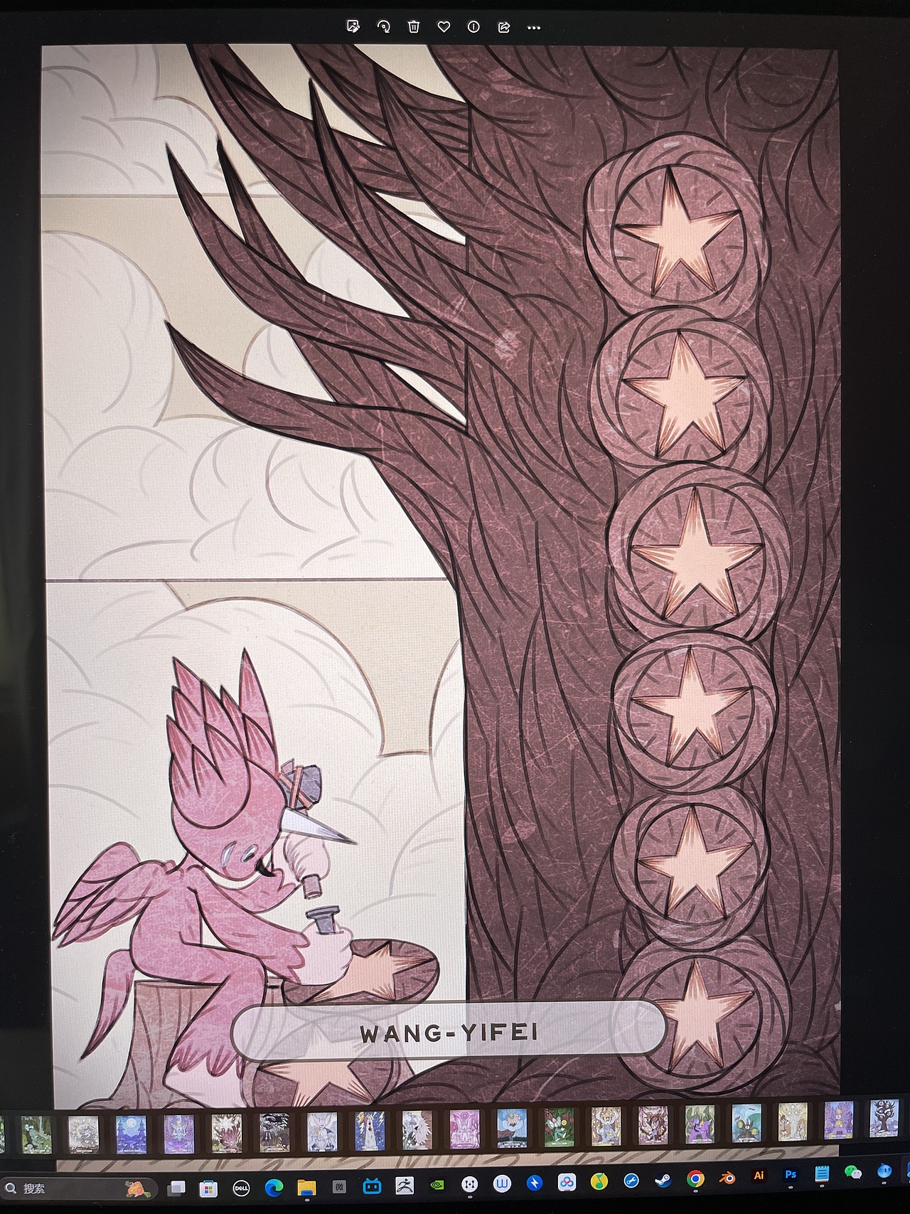 WANG-YIFEI(插画集)-2023插画作品合集