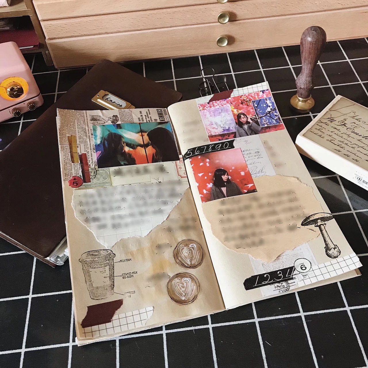 【手帐合集】2016-2020（图ZMjAzMDY5OTY4） - 新锐潮流插画 - 站酷设计师大宝圆子原创素材 - 站酷ZCOOL