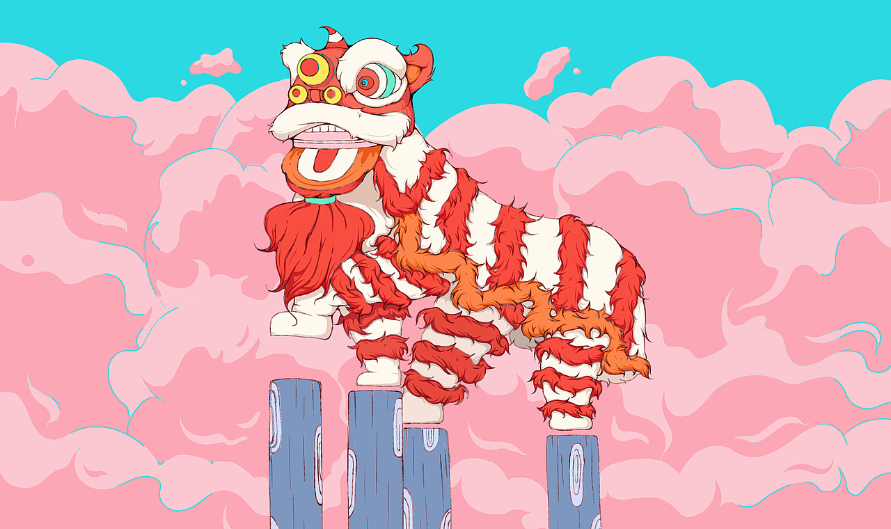 醒狮文创礼盒包装设计