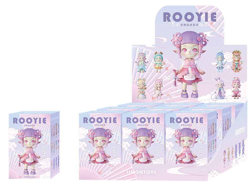 箩伊ROOYIE古物仙灵系列盲盒摆件