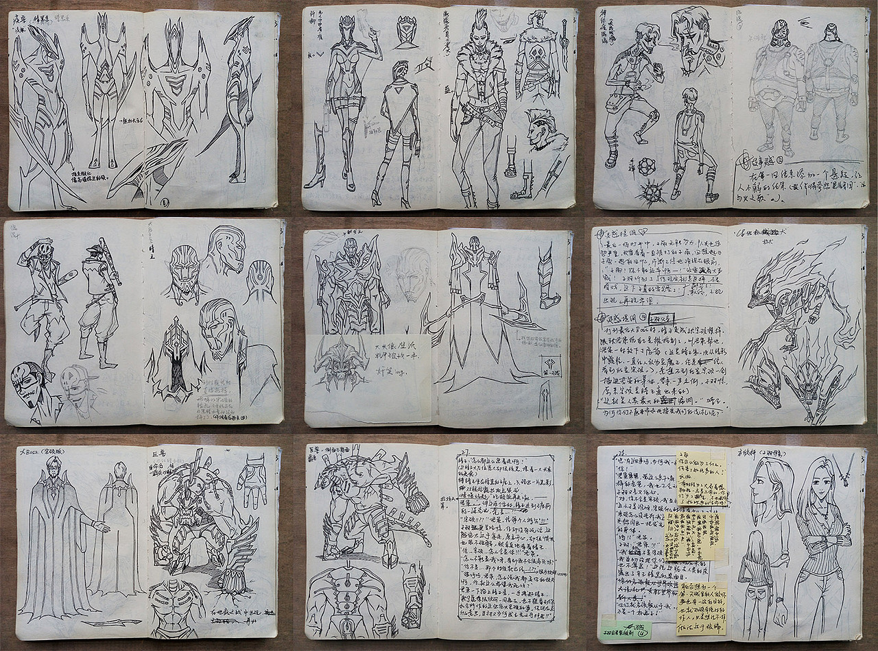 《光之守护者》游戏原画设计（图ZNzgyNTU1NDQ=） - 游戏原画 - 站酷设计师画画的子杰原创素材 - 站酷ZCOOL