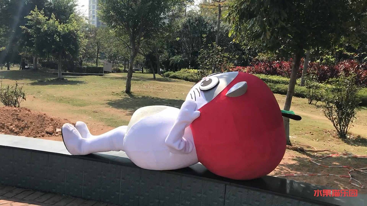 苹果猫人偶--在公园里疯（图ZMTA3MDIyMzUy） - 其他摄影 - 站酷设计师水果猫乐园原创素材 - 站酷ZCOOL