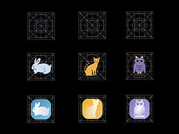 動(dòng)物圖標(biāo)創(chuàng)作