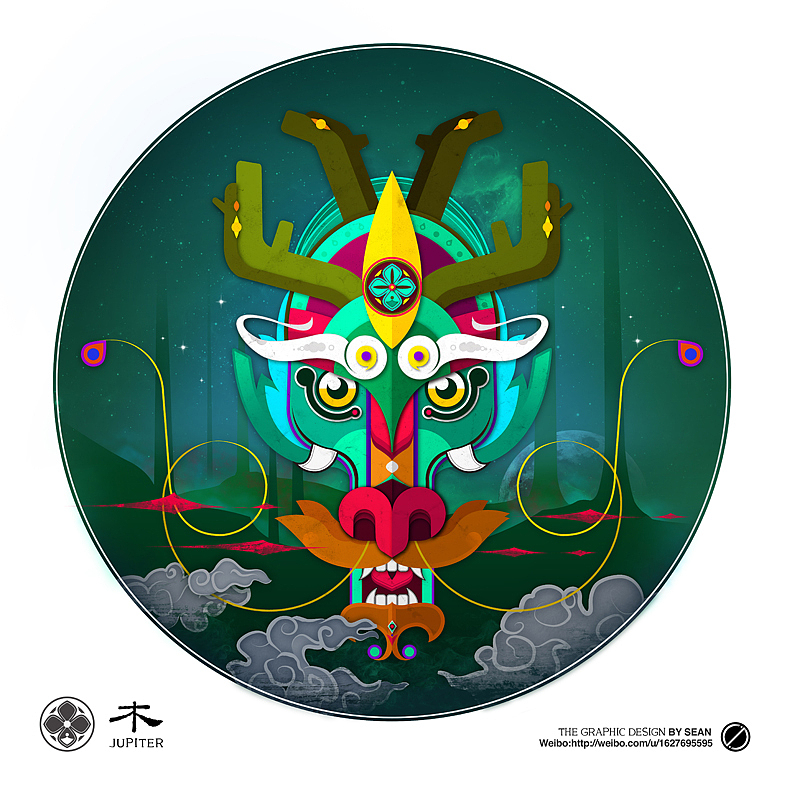 五行重塑（图ZMTM0MjEwNjg=） - 海报 - 站酷设计师sean8906原创素材 - 站酷ZCOOL