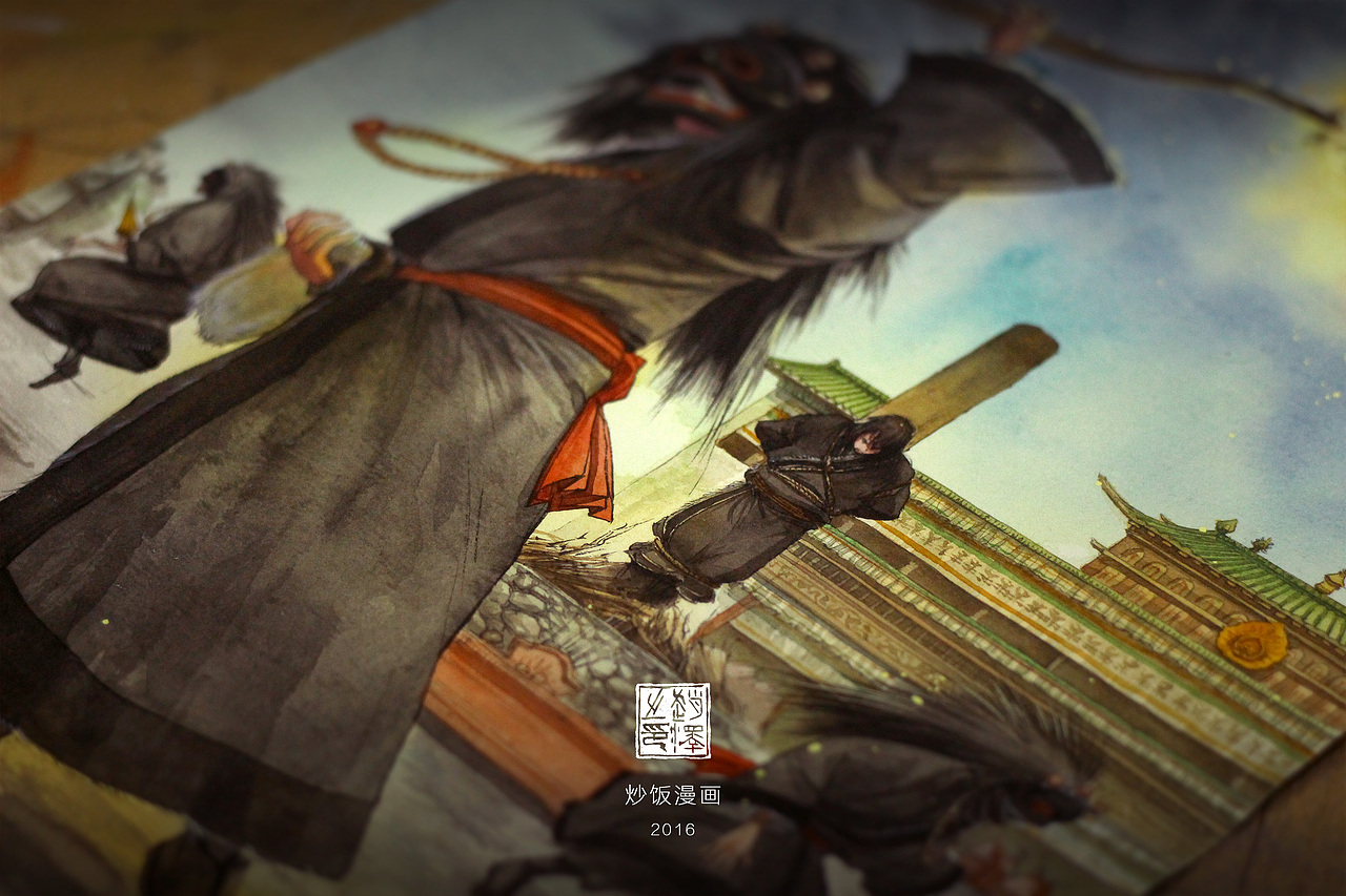 漫画《仓央嘉措》近期（图ZNDYwMDk4MjQ=） - 绘画 - 站酷设计师格子炒饭原创素材 - 站酷ZCOOL