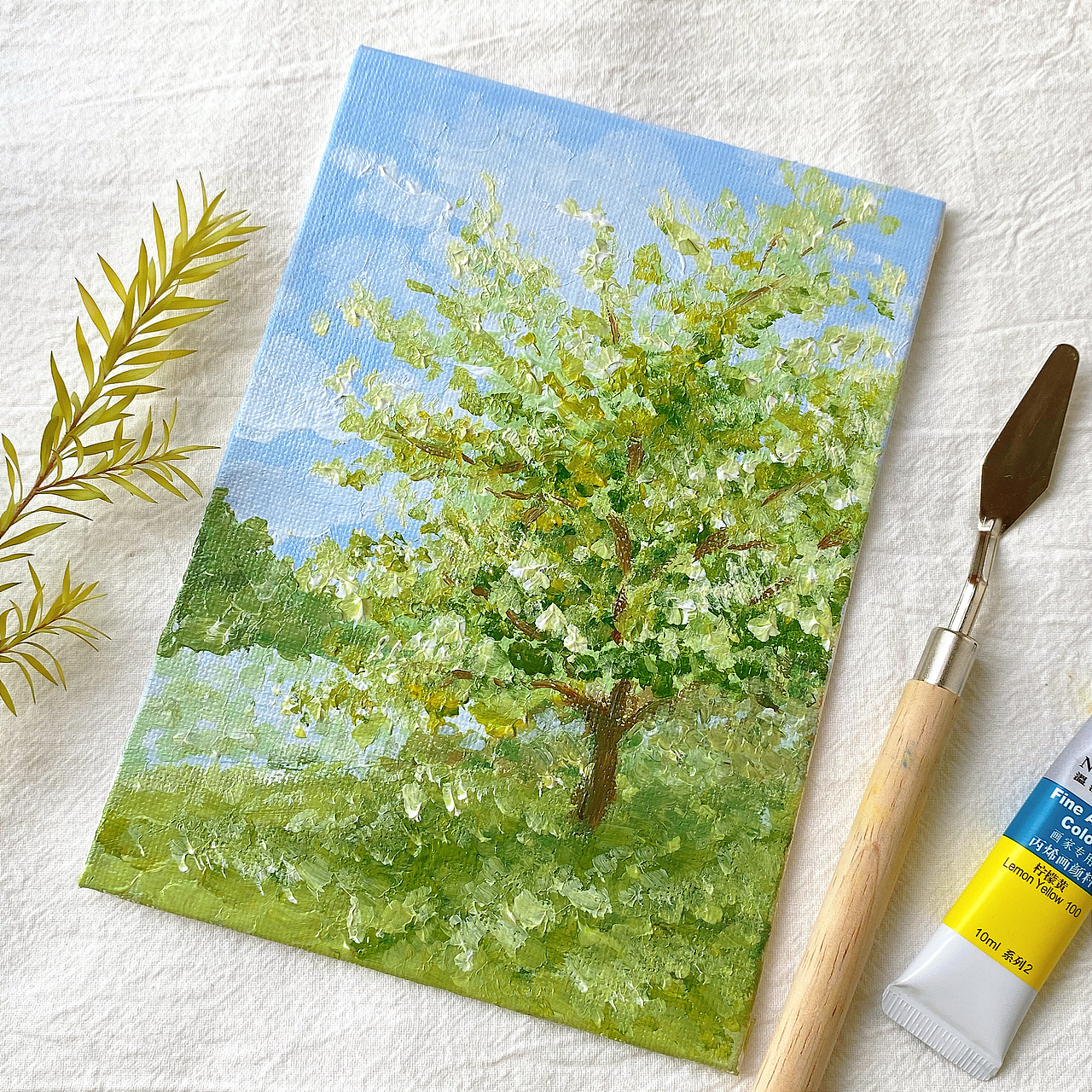 油画棒风景画🌸💕（图ZMjk2OTc0NjM2） - 绘画 - 站酷设计师猪瑶原创素材 - 站酷ZCOOL