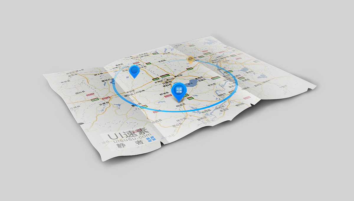 地图展现模板-提供源文件下载（图ZMTI3NjU1MTI=） - 其他平面 - 站酷设计师静者为王原创素材 - 站酷ZCOOL