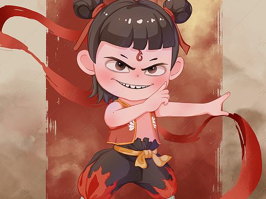 哪吒:来收你们啦～