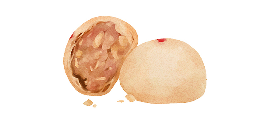 水彩风美食大盘点——神奇月饼在哪里之传统北方篇！（图ZMTc2OTM2OTg0） - 艺术插画 - 站酷设计师核载7人原创素材 - 站酷ZCOOL