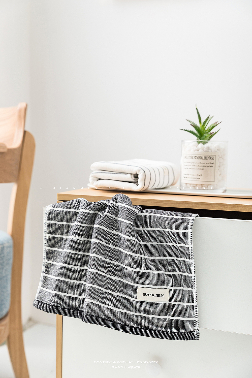 毛巾摄影丨三利 × 简木视觉浴巾洗脸巾 家纺产品拍摄