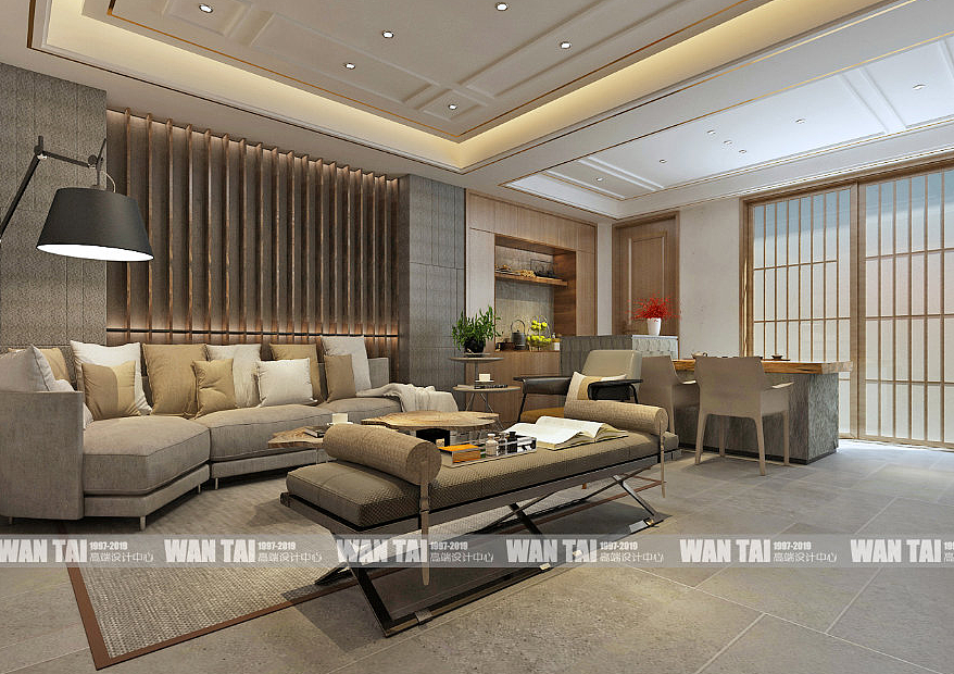 新中式----济宁鸿顺温泉小镇洋房（图ZMjA5MDkwMjQ4） - 家装设计 - 站酷设计师济宁小暖原创素材 - 站酷ZCOOL