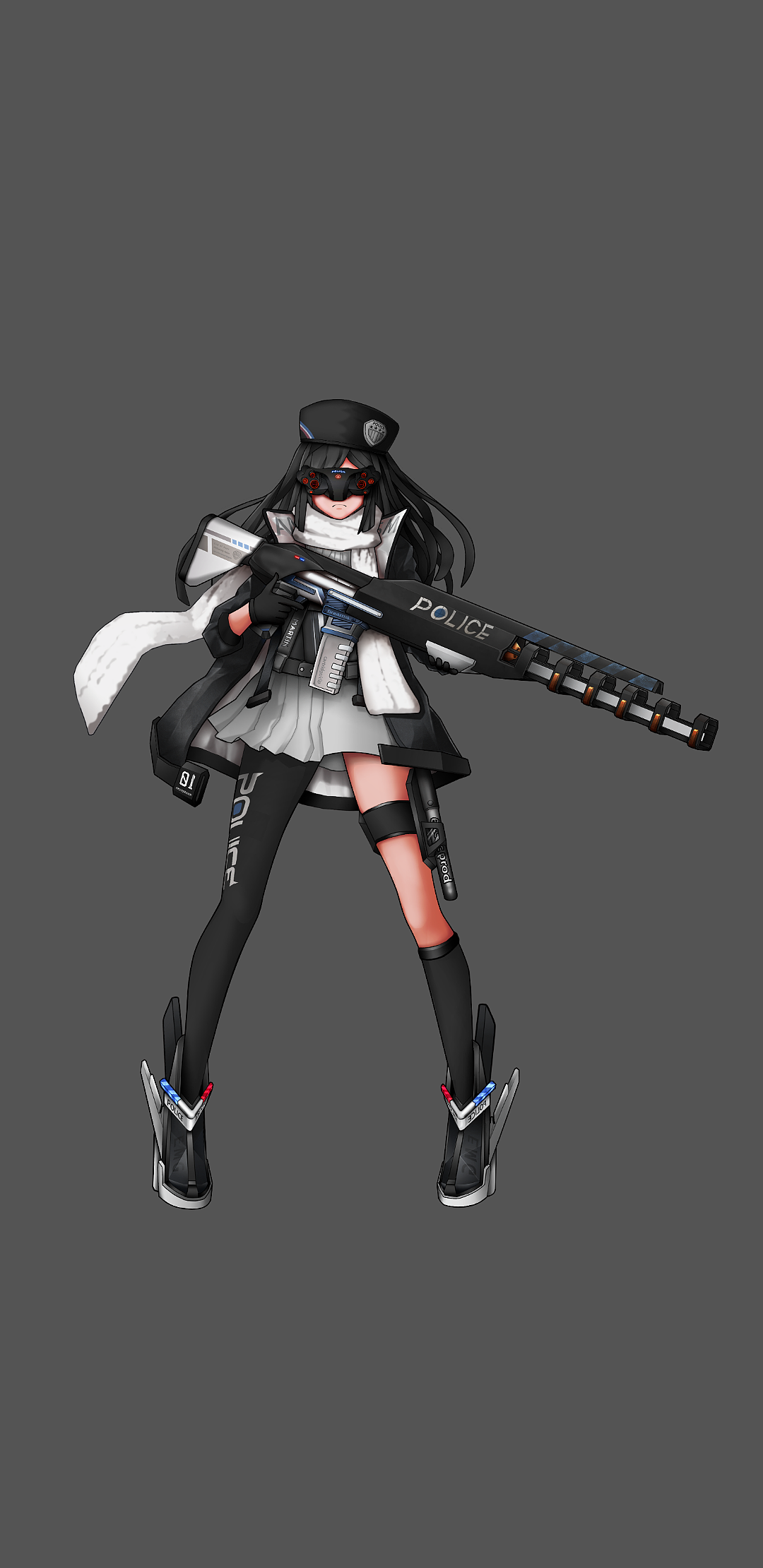 赛博朋克风格人物