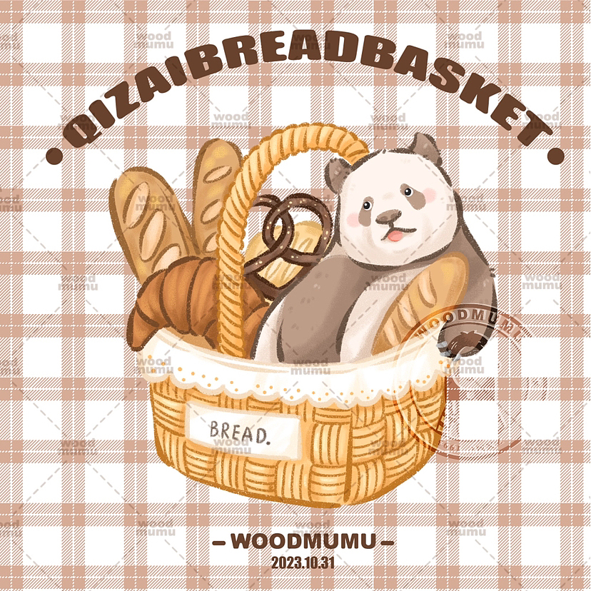 熊猫甜品屋（图ZMzU0Nzc5NTE2） - 艺术插画 - 站酷设计师伍德木木原创素材 - 站酷ZCOOL