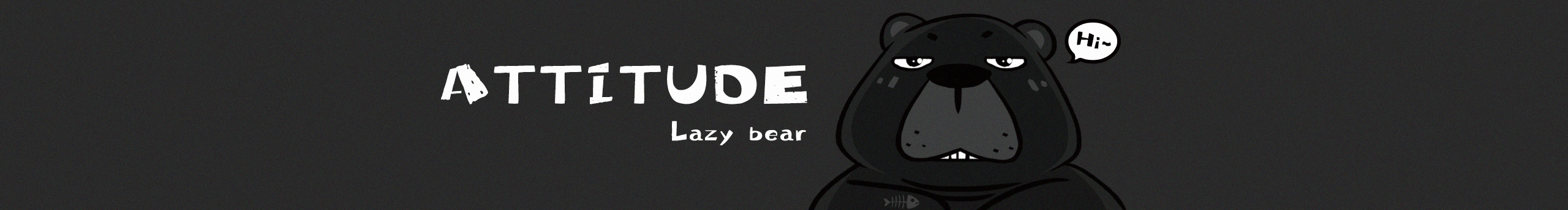 懒黑熊的个人主页（封面预览） - 主页封面设置 - 站酷设计师懒黑熊原创素材 - 站酷ZCOOL