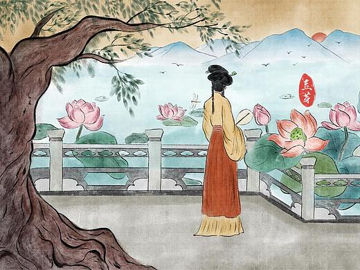 小荷才露尖尖角，早有蜻蜓立上头