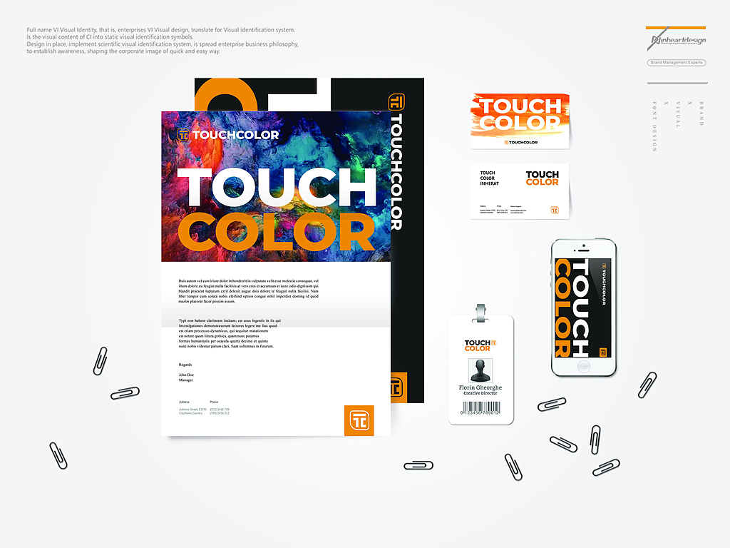 启新文具Touchcolor马克笔品牌VIS识别设计-因心设计（图ZMTkwMDE1NDg0） - 品牌 - 站酷设计师INHEART上海因心原创素材 - 站酷ZCOOL