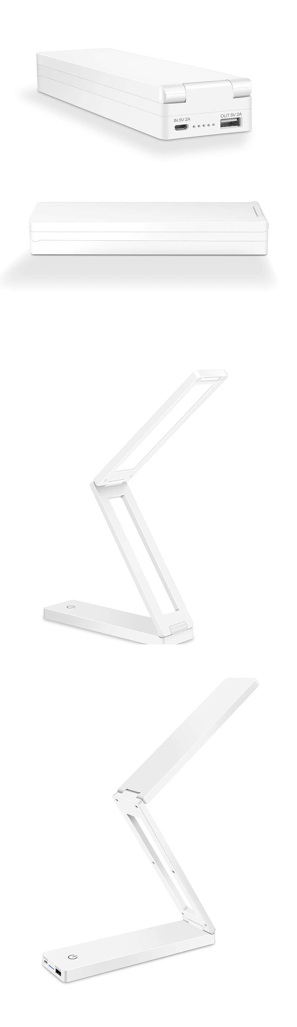 3C类目电子LED台灯照明灯无极调节灯产品拍摄+精修